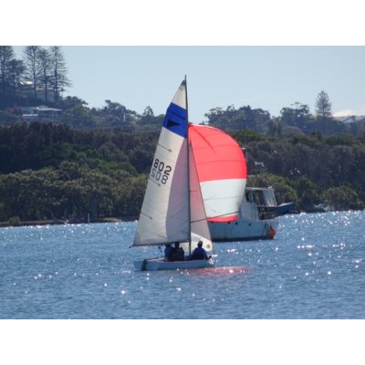 Spinnaker for a Corsair Dinghy